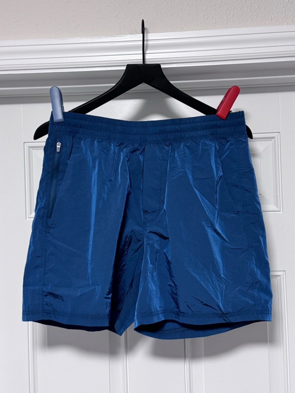 NWT VRST Men's 5" All-In Unlined Training Shorts Teal Twilight Shine Mens Medium